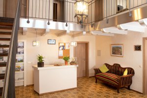 Eingang Landhaus Lobby Rezeption