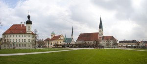 Kapellplatz im Wallfahrtsort Altötting