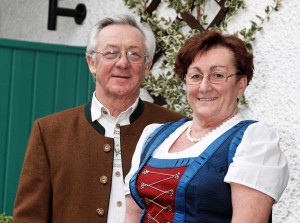 Ihre Gastgeber im Landhaus Cornelia in Bad Birnbach, Norbert und Maria Lang.