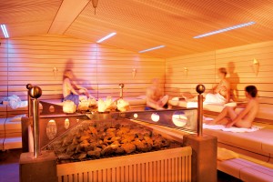 Kristallsauna in der Saunawelt im Vitarium der Rottal Terme.