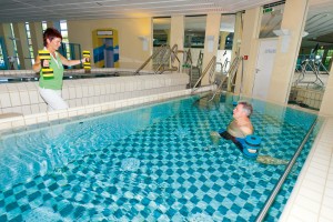 Wassergymnastik im Therapiebad der Rottal Terme in Bad Birnbach.