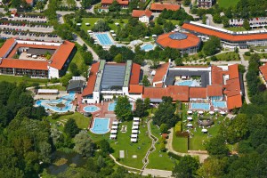 Vitarium mit Saunawelt und Thermenwelt sowie Therapiebad der Rottal Terme in Bad Birnbach.