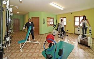 Fitnessstudio im Landhaus Cornelia in Bad Birnbach.