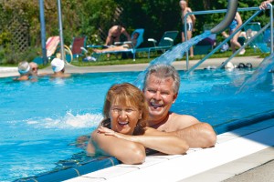 Erholung im Therapiebad der Rottal Terme in Bad Birnbach.